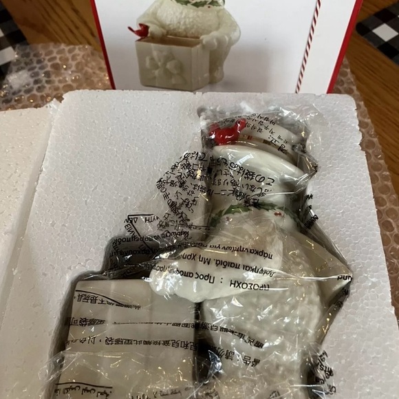 Lenox Happy Holly Days Snowman Treat Dish Brand New - Picture 4 of 4